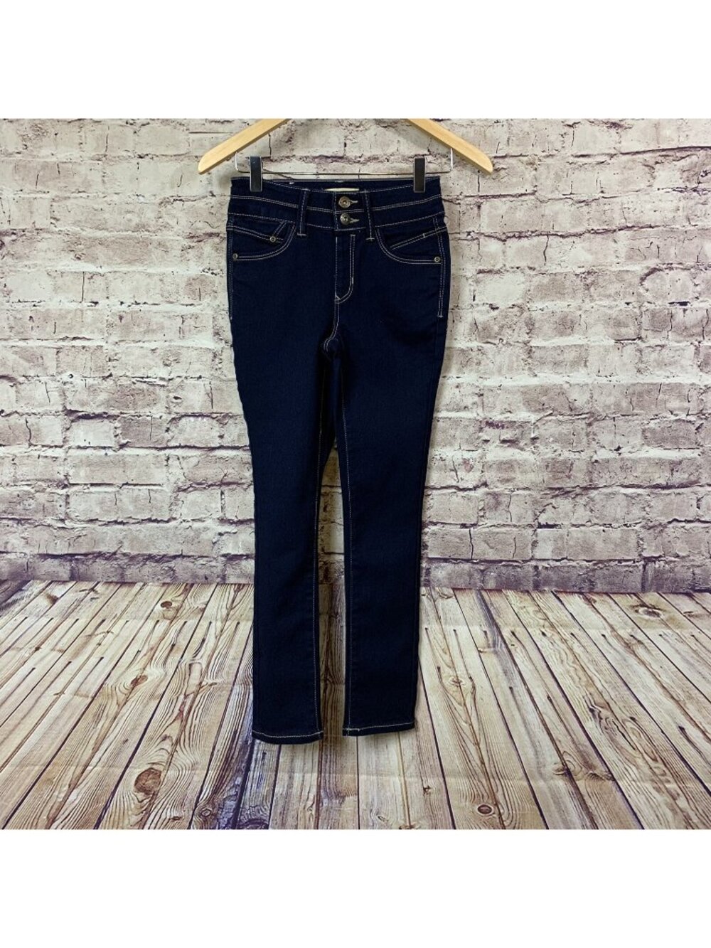 Mudd Blue High Waist Denim Jeggings